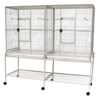 A&E Cage Company Double Flight Bird Cage